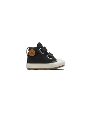 Chaussures black Converse Chuck Taylor All Star Berkshire 2V Leather Baby