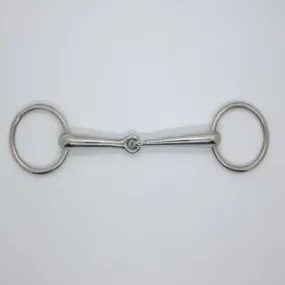 Mors deux anneaux cheval canon fin 14 mm Pro Confort by Harcour - Equestra
